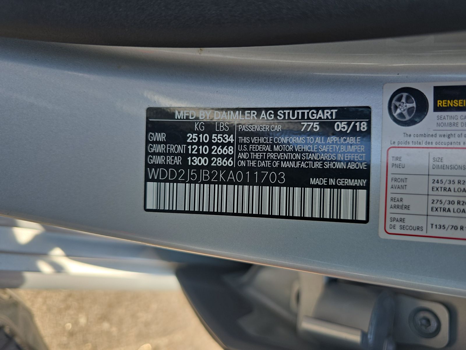 2019 Mercedes-Benz CLS-Class CLS 450 RWD