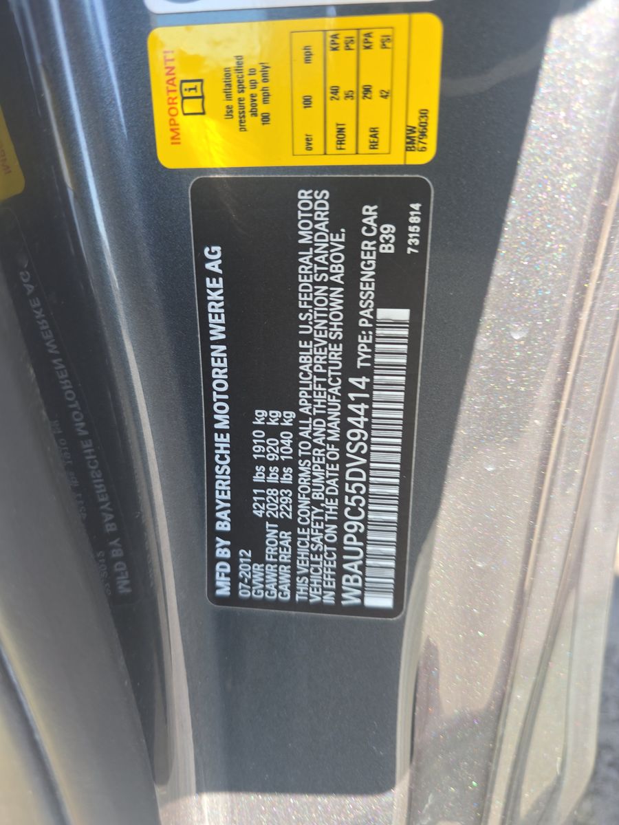 2013 BMW 1 Series 128i RWD