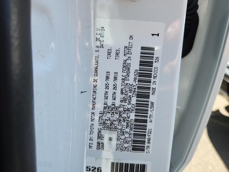 2024 Toyota Tacoma Hybrid TRD Off-Road AWD