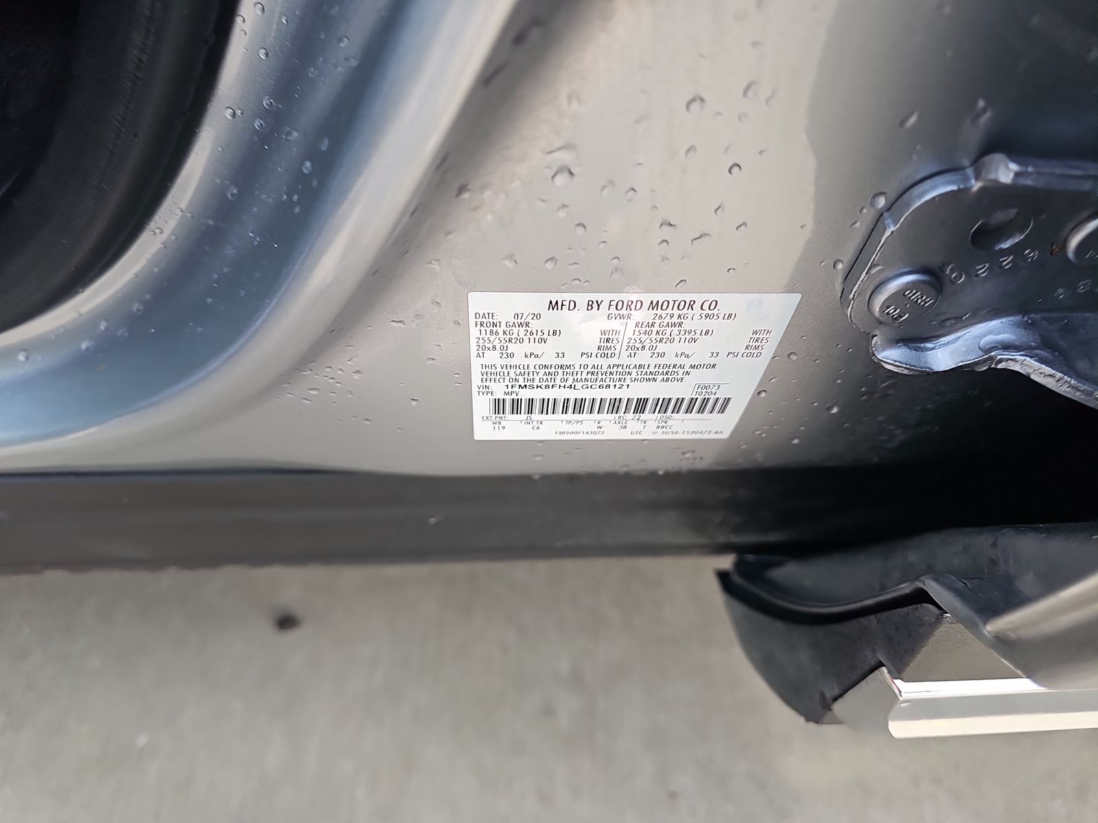2020 Ford Explorer Limited AWD