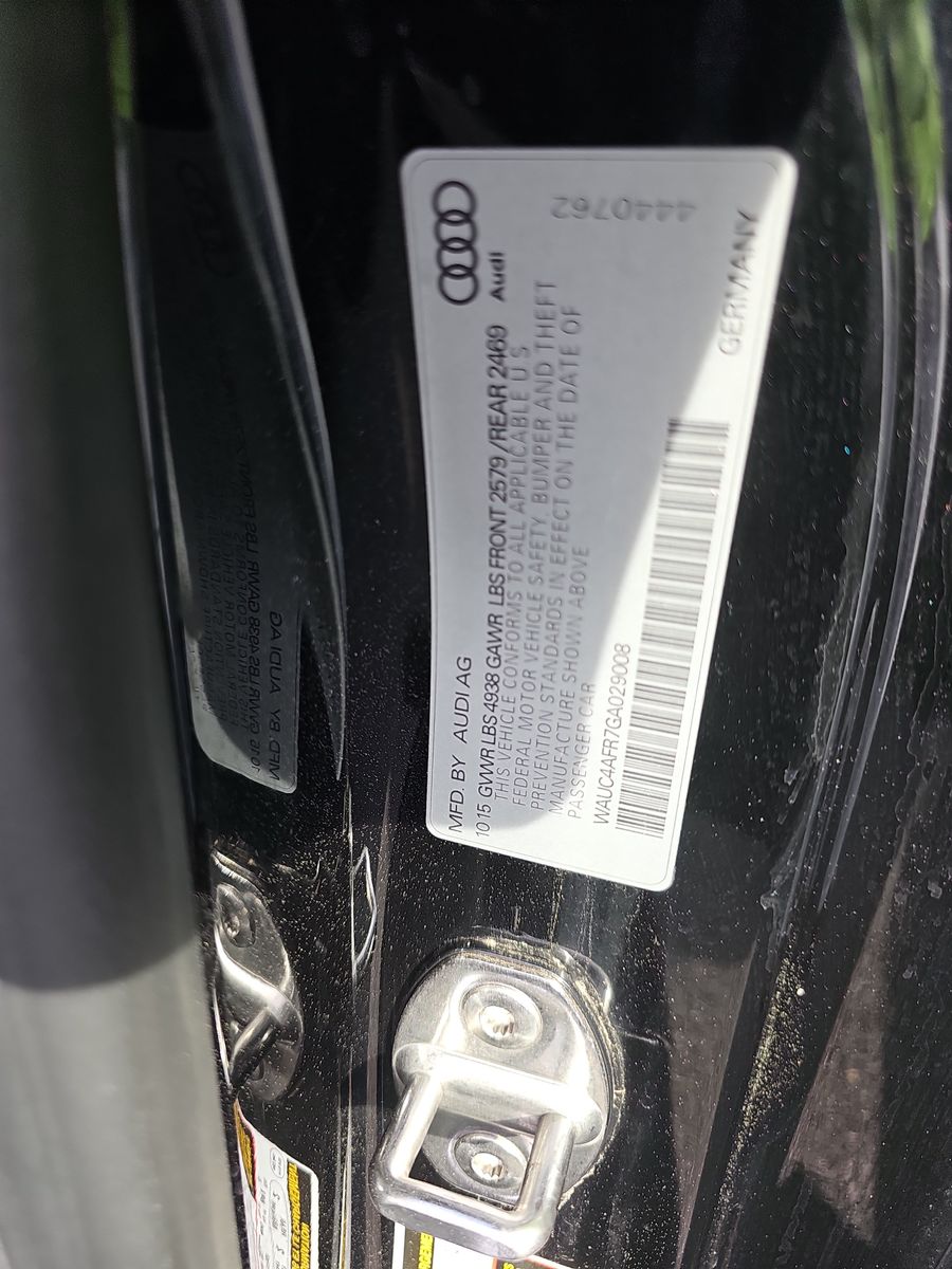 2016 Audi S5 Premium Plus AWD