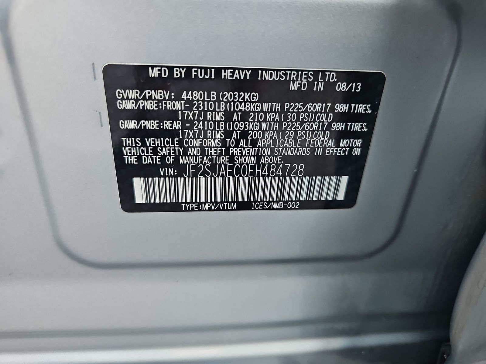 2014 Subaru Forester 2.5i Premium AWD