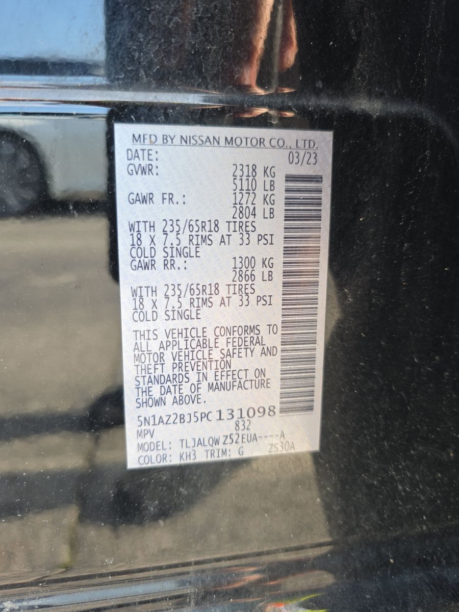 2023 Nissan Murano SV FWD