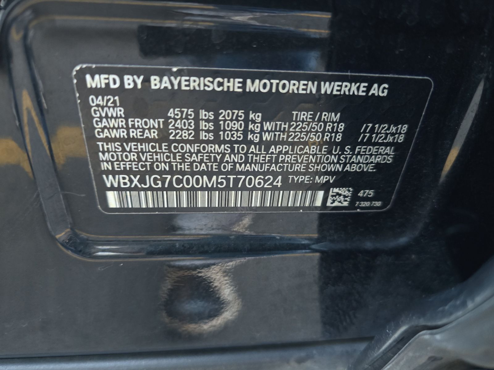 2021 BMW X1 sDrive28i FWD