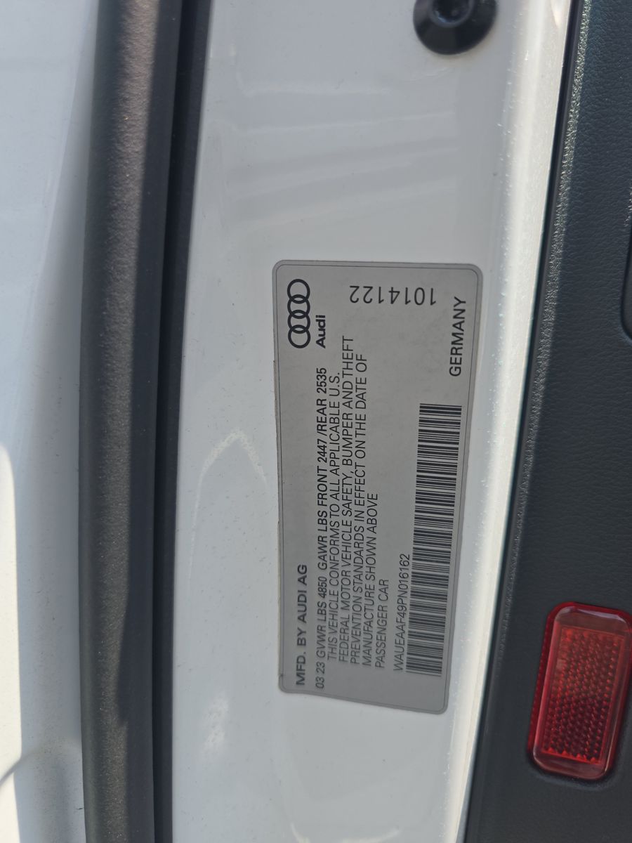 2023 Audi A4 S line Premium Plus AWD