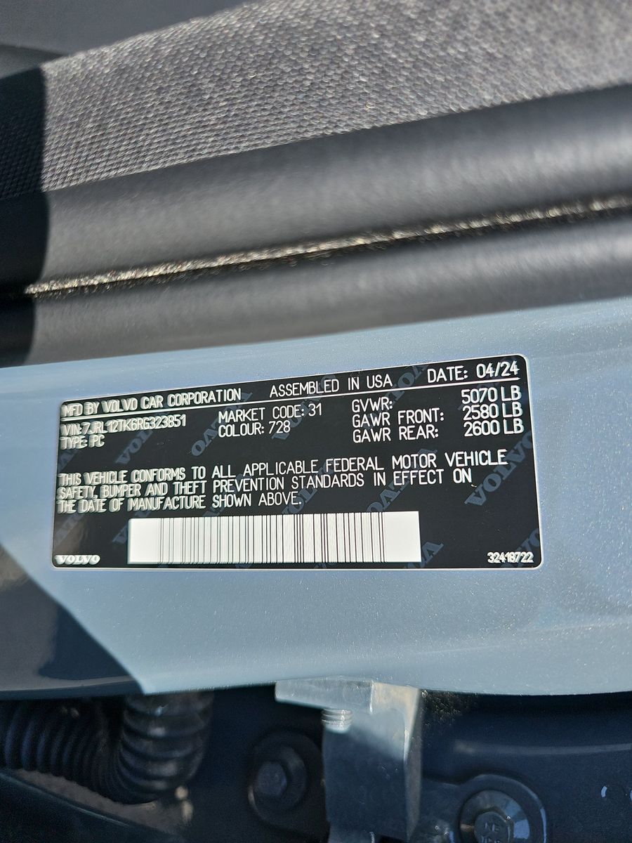 2024 Volvo S60 B5 Core AWD
