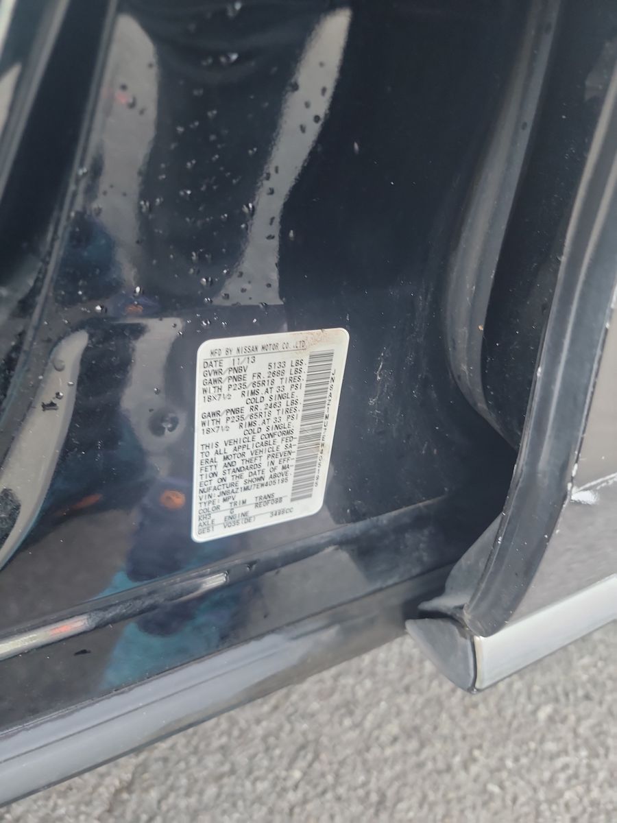 2014 Nissan Murano SL FWD