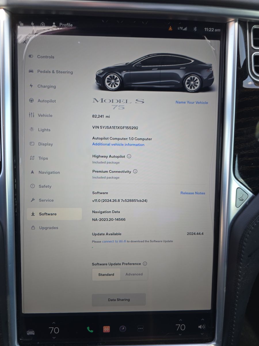 2016 Tesla Model S 75 FWD