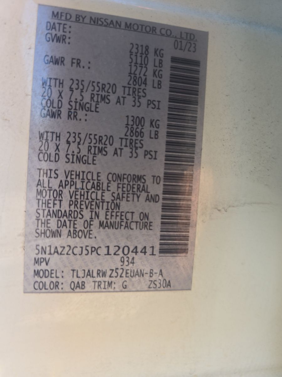 2023 Nissan Murano SL FWD