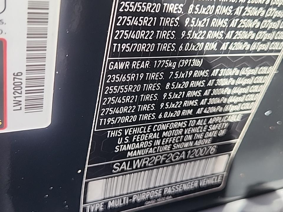 2016 Land Rover Range Rover Sport HSE AWD