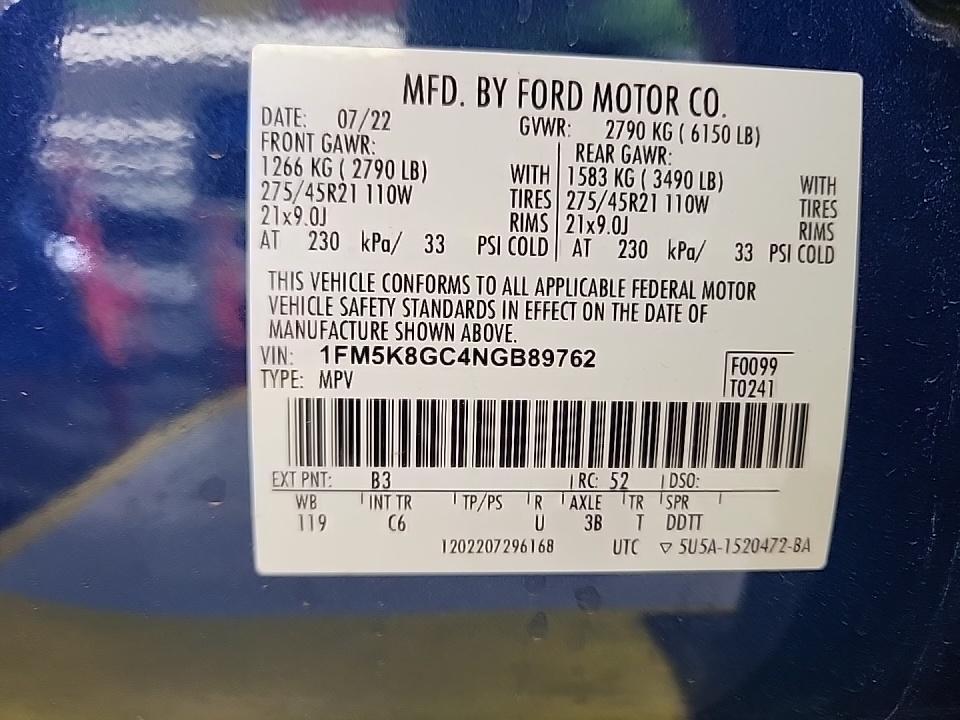 2022 Ford Explorer ST AWD