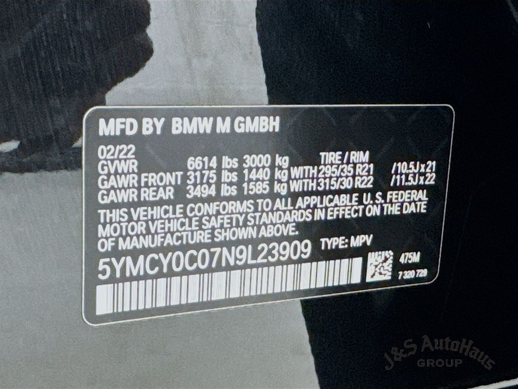 2022 BMW X6 M Base AWD