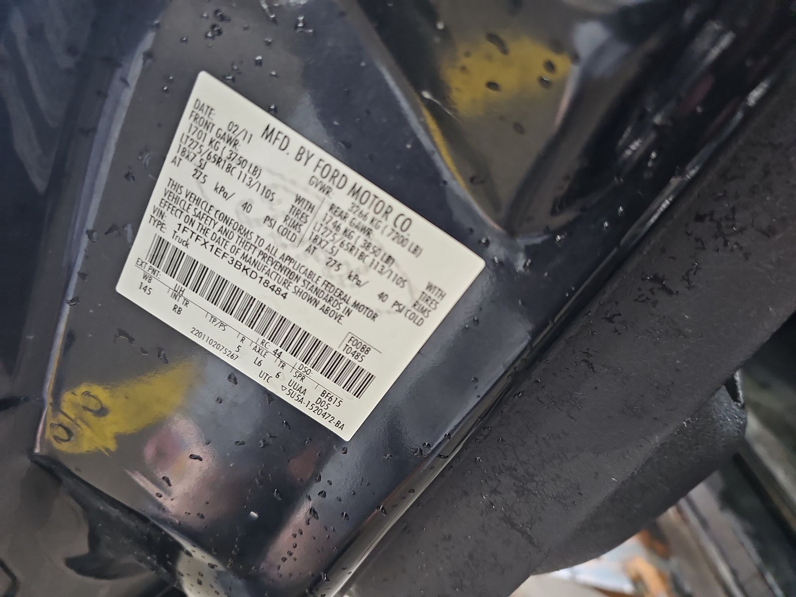 2011 Ford F-150 FX4 AWD