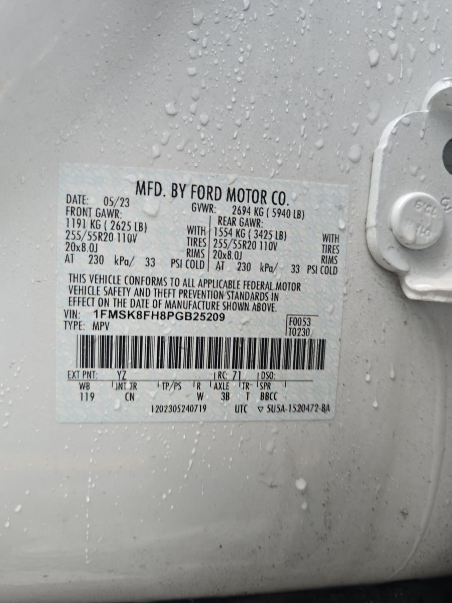 2023 Ford Explorer Limited AWD