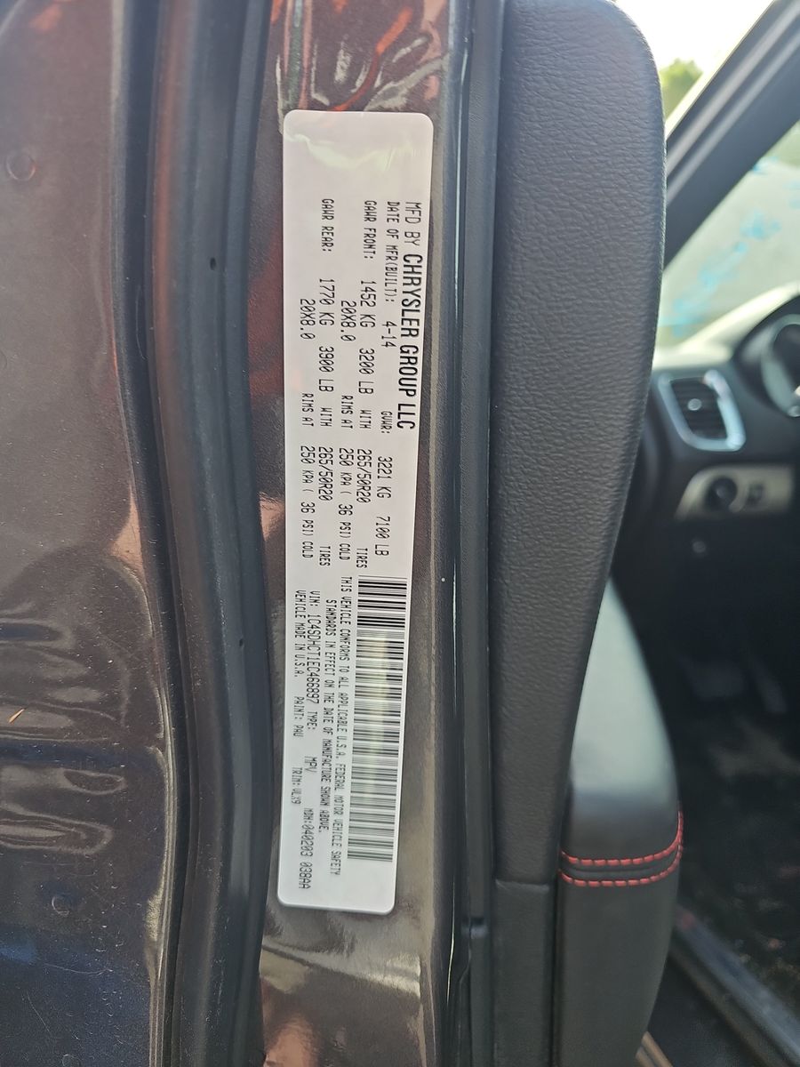 2014 Dodge Durango R/T RWD