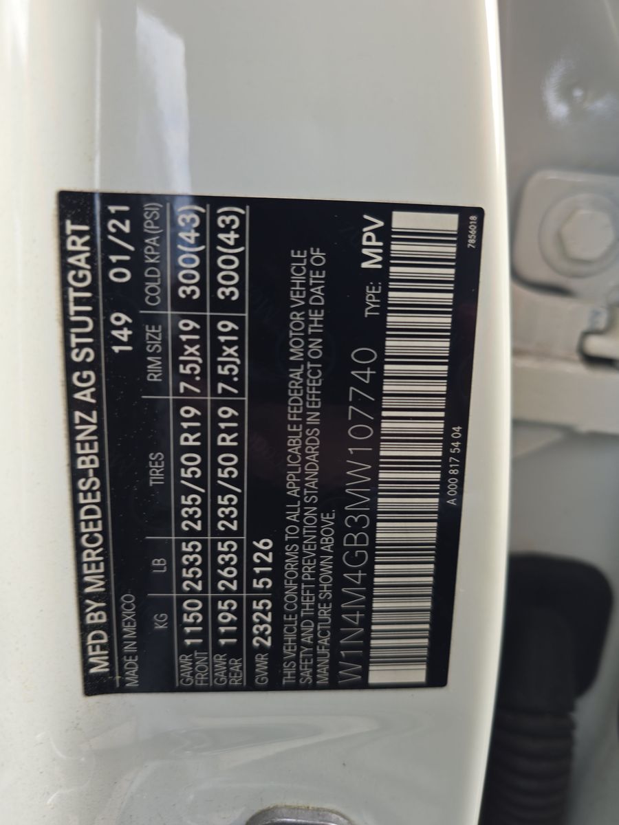 2021 Mercedes-Benz GLB GLB 250 FWD