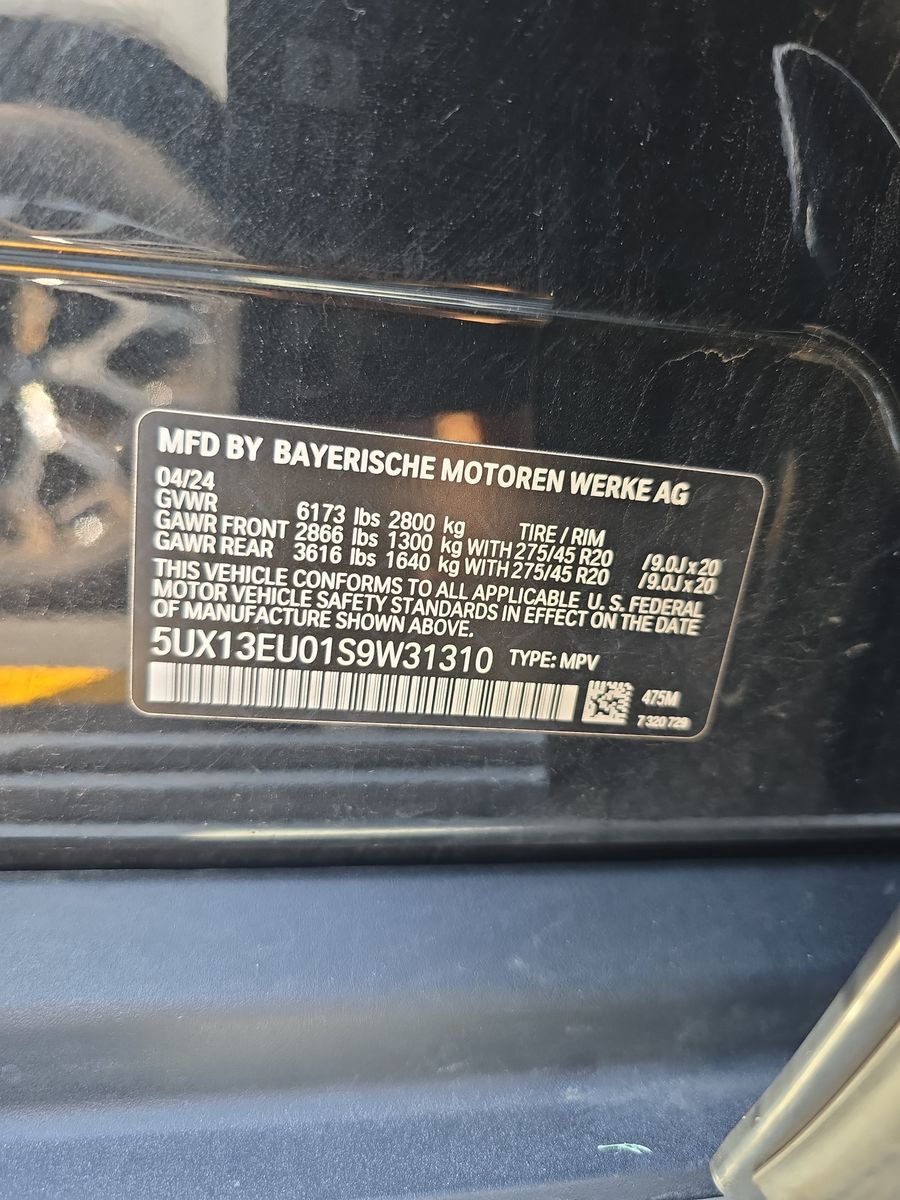 2025 BMW X5 sDrive40i RWD