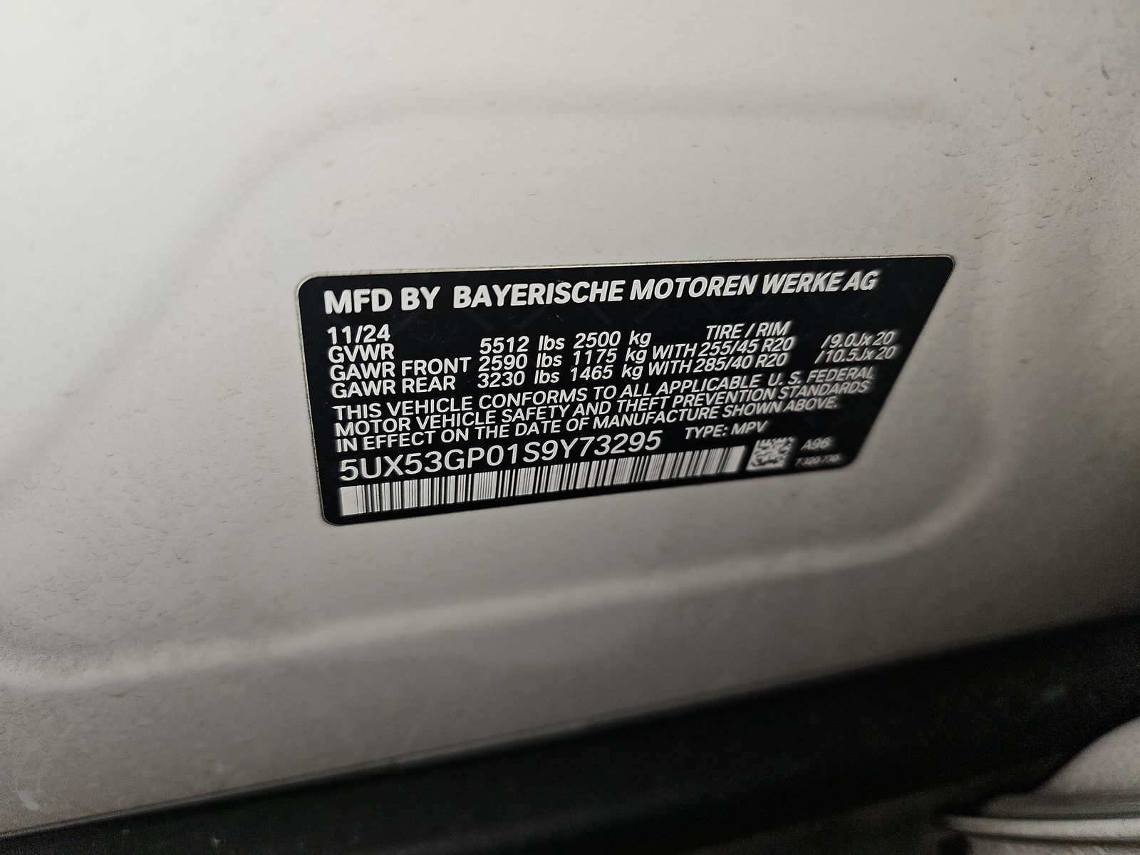 2025 BMW X3 xDrive30 AWD