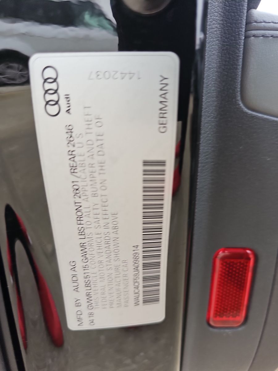 2018 Audi S5 Prestige AWD