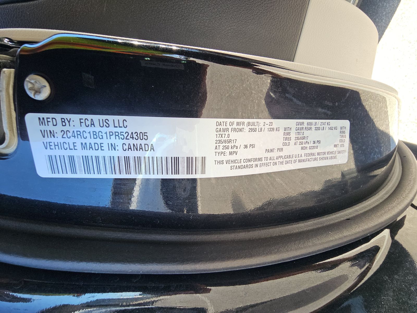 2023 Chrysler Pacifica Touring L FWD