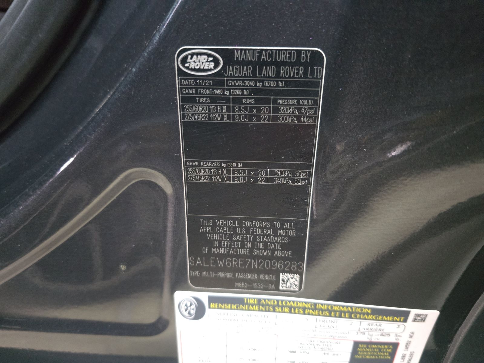 2022 Land Rover Defender 90 V8 Carpathian Edition AWD
