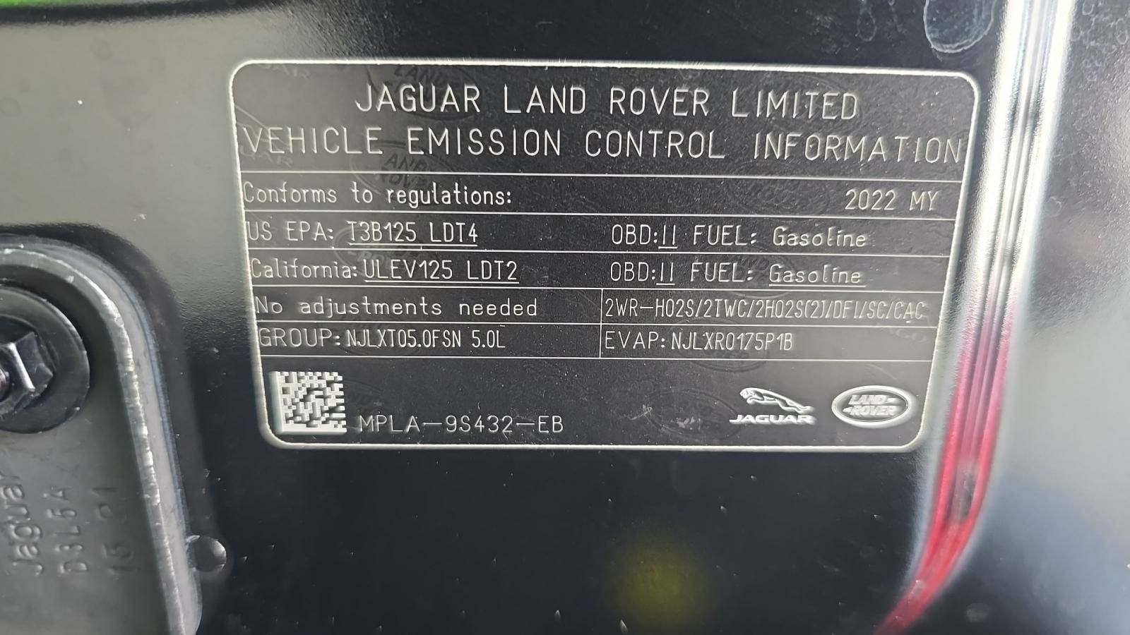 2022 Land Rover Defender 90 V8 Carpathian Edition AWD
