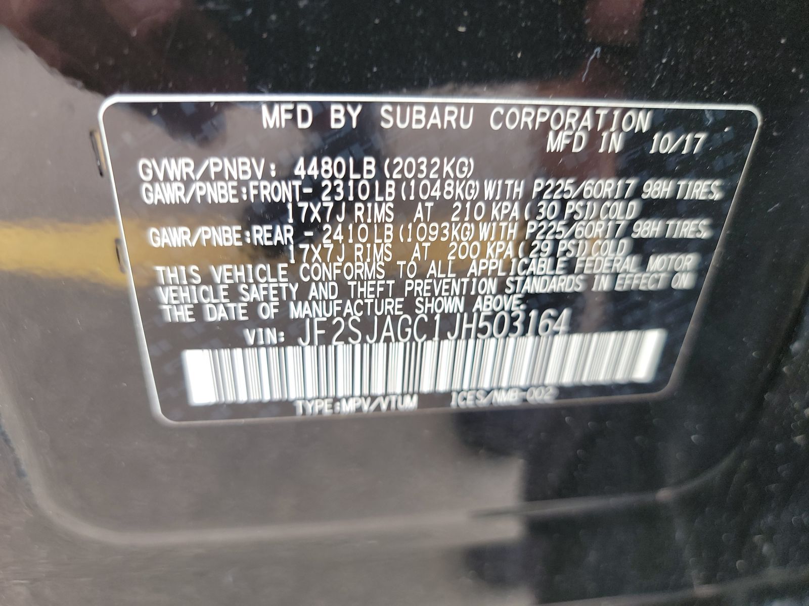 2018 Subaru Forester 2.5i Premium AWD
