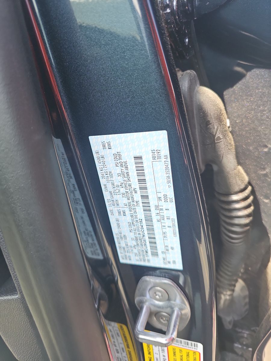 2022 Ford Escape SE AWD