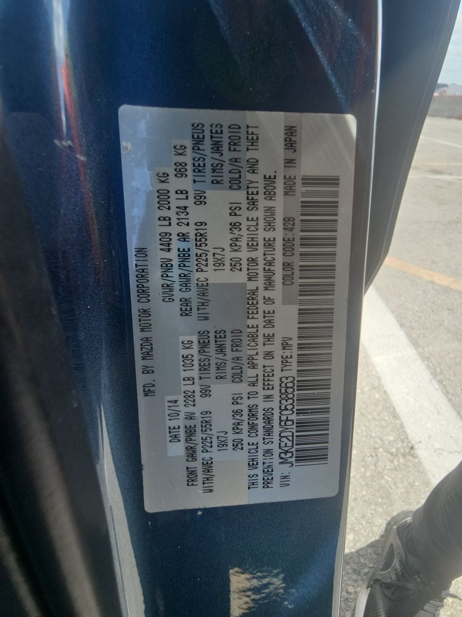 2015 MAZDA CX-5 Grand Touring FWD