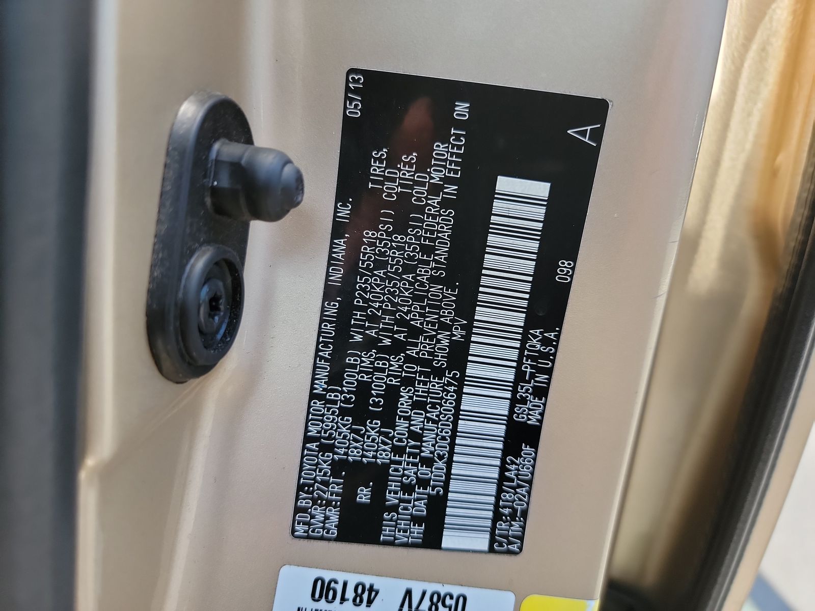2013 Toyota Sienna Limited AWD