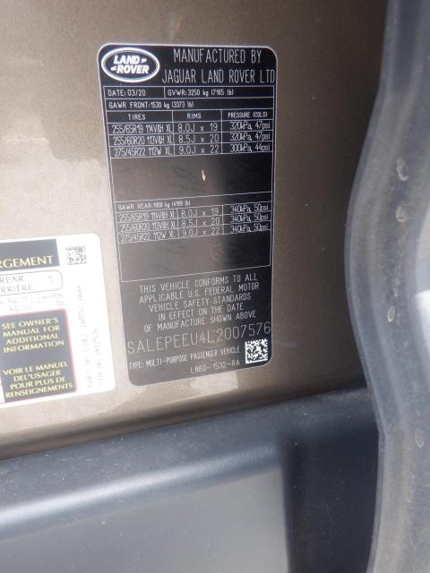 2020 Land Rover Defender 110 SE AWD