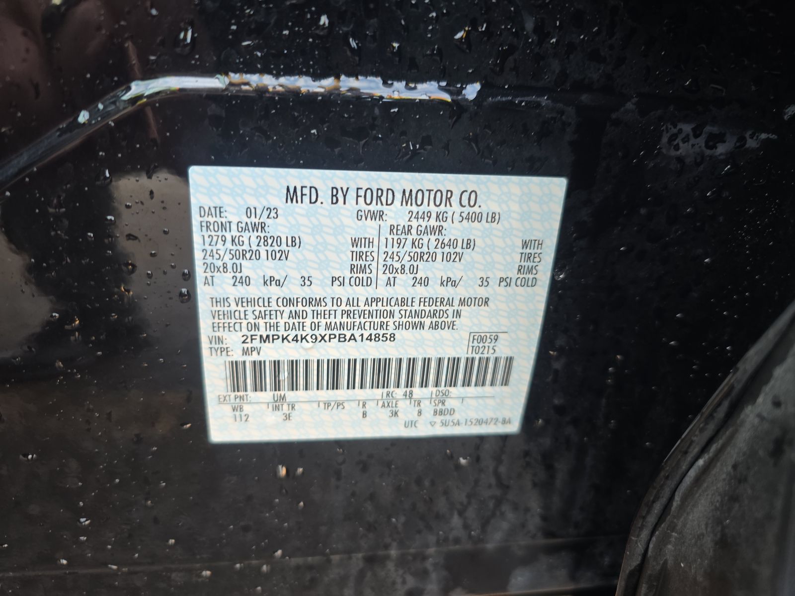2023 Ford Edge Titanium AWD