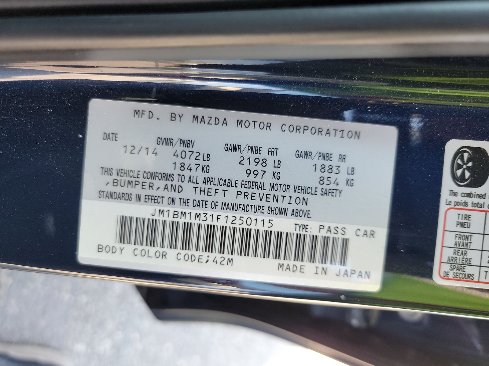 2015 MAZDA MAZDA3 s Grand Touring FWD