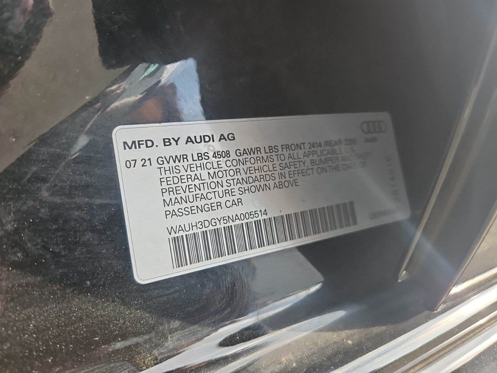 2022 Audi S3 Premium Plus AWD