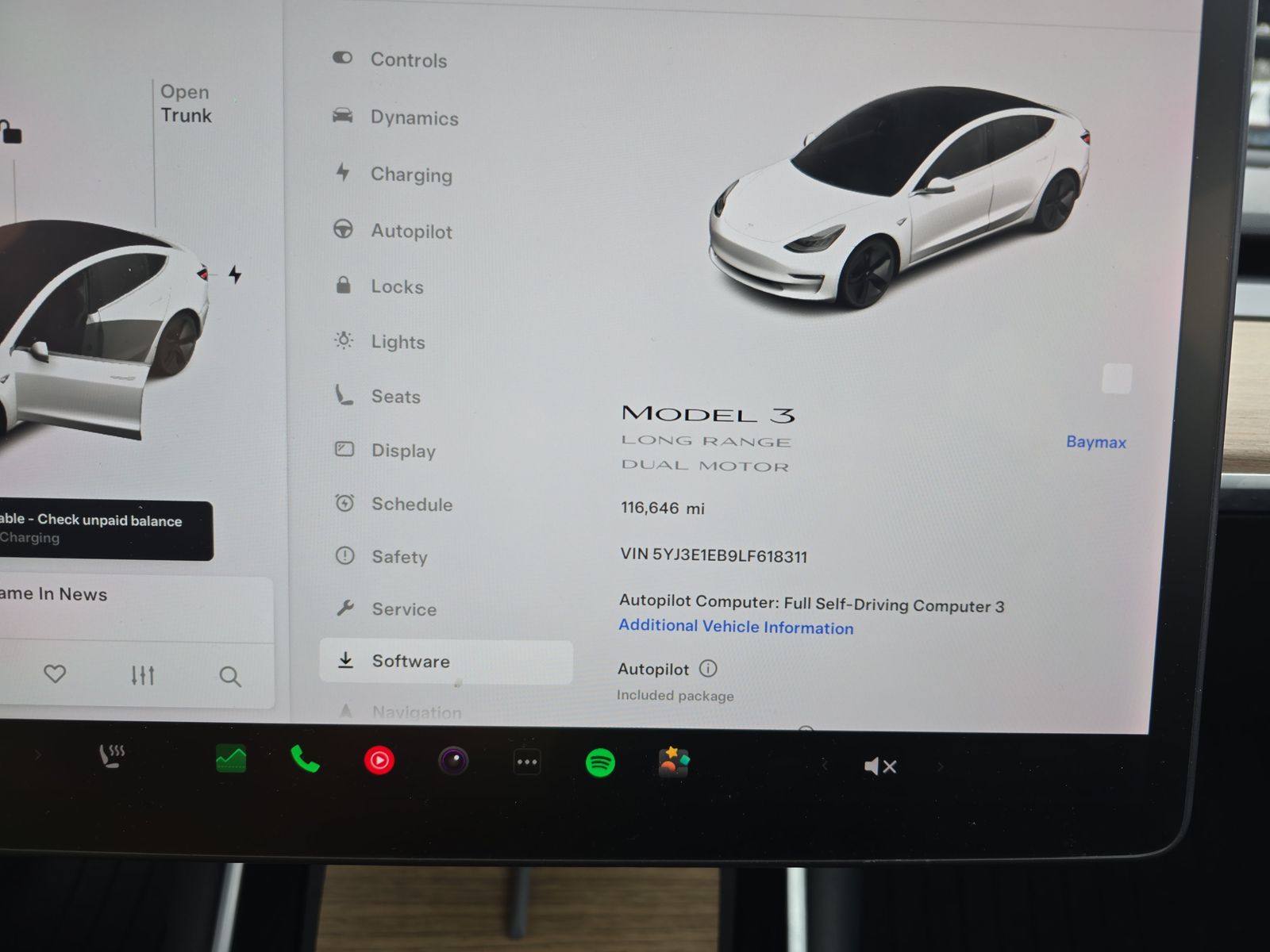 2020 Tesla Model 3 Long Range AWD