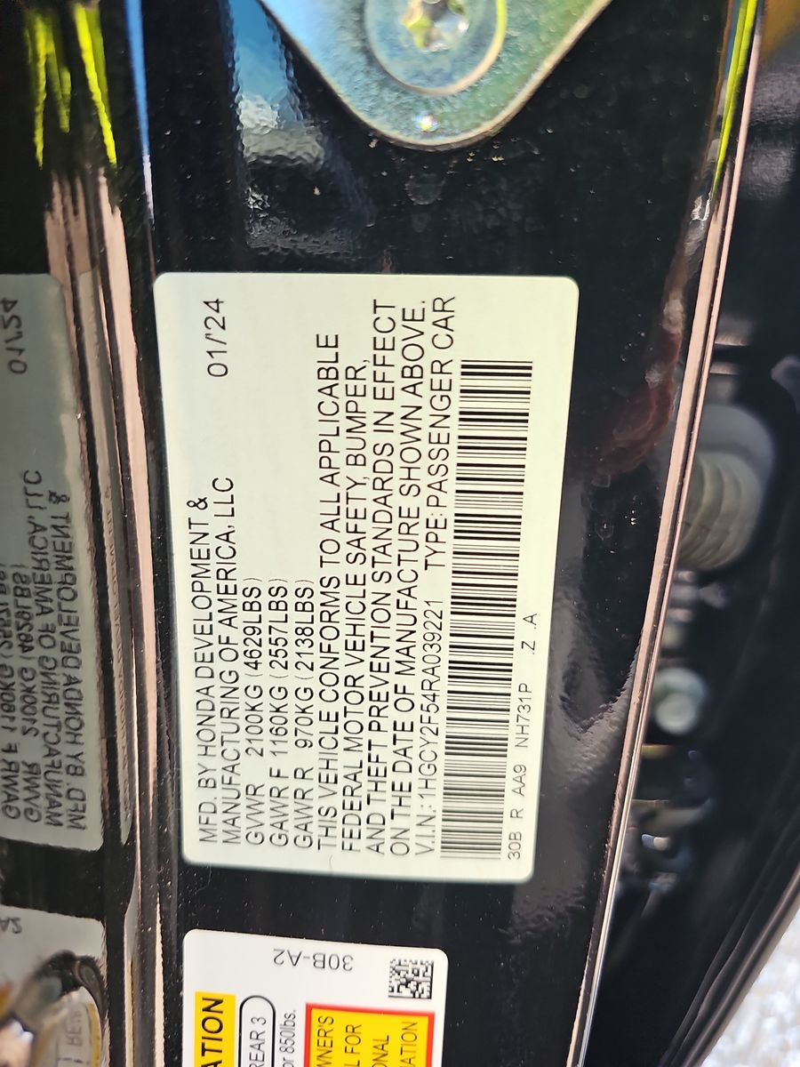 2024 Honda Accord Hybrid Sport FWD