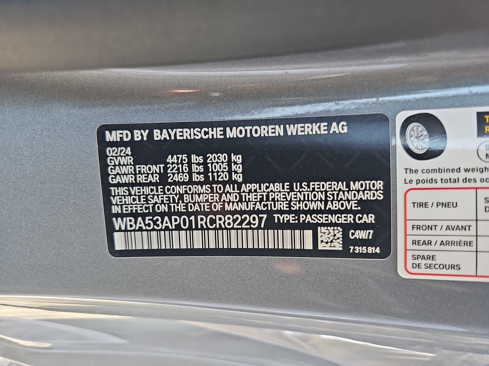 2024 BMW 4 Series 430i RWD