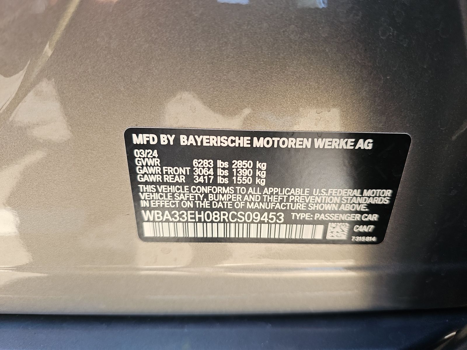 2024 BMW 7 Series 740i xDrive AWD