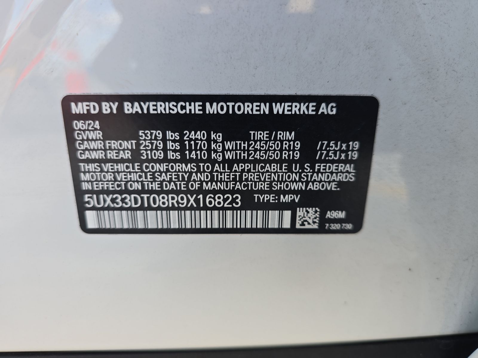2024 BMW X4 xDrive30i AWD