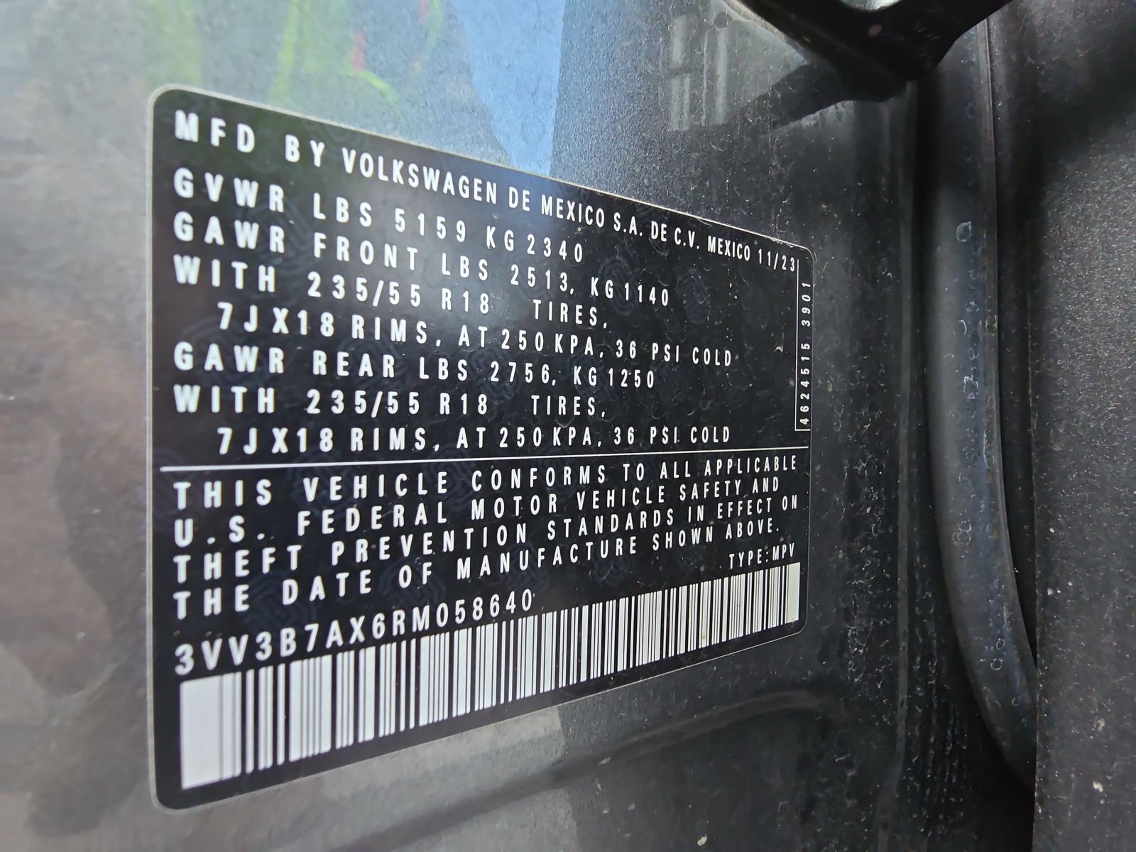 2024 Volkswagen Tiguan 2.0T SE FWD
