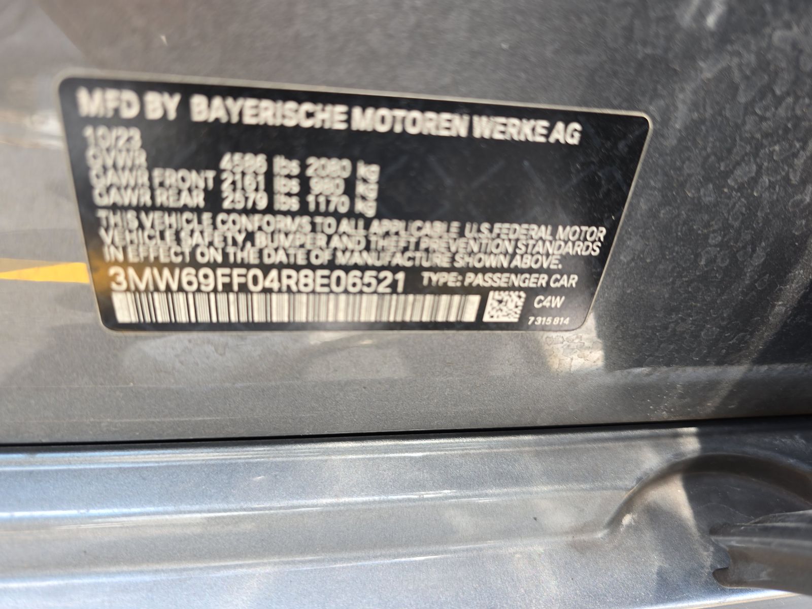 2024 BMW 3 Series 330i RWD