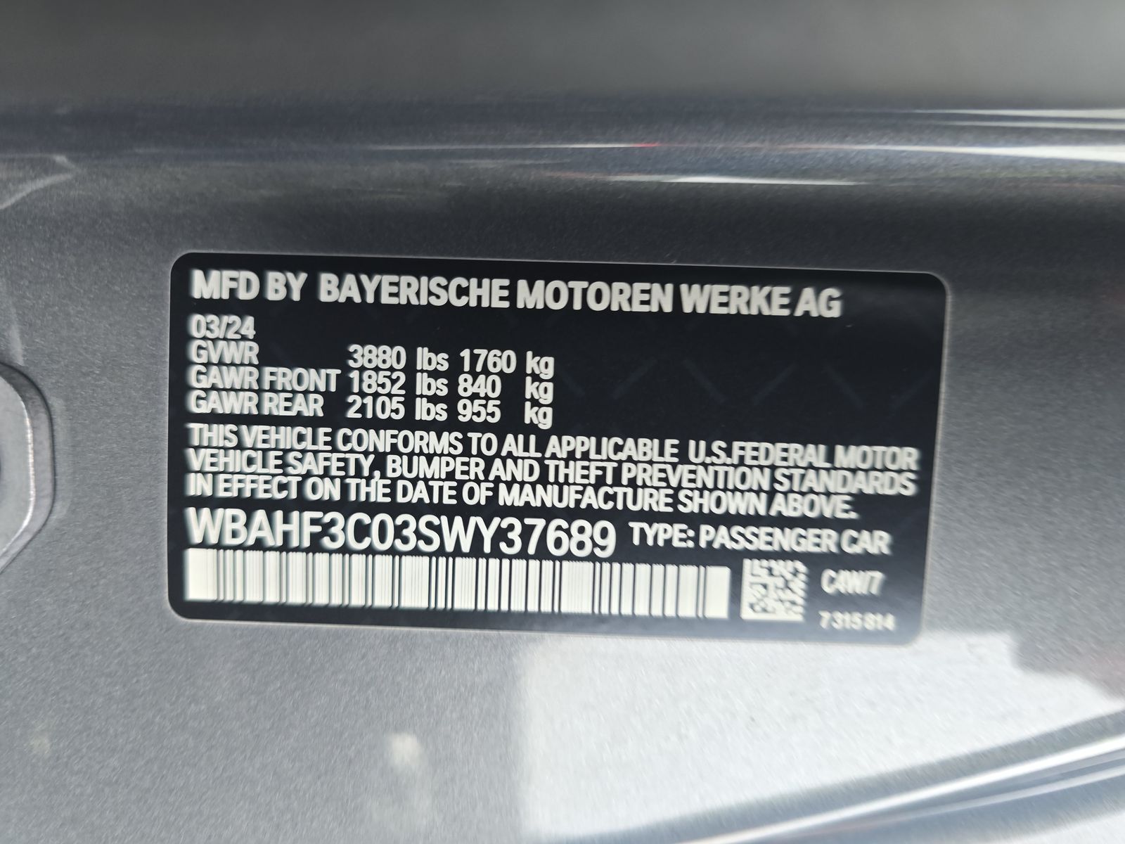 2025 BMW Z4 sDrive30i RWD