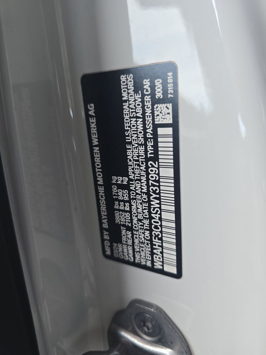 2025 BMW Z4 sDrive30i RWD