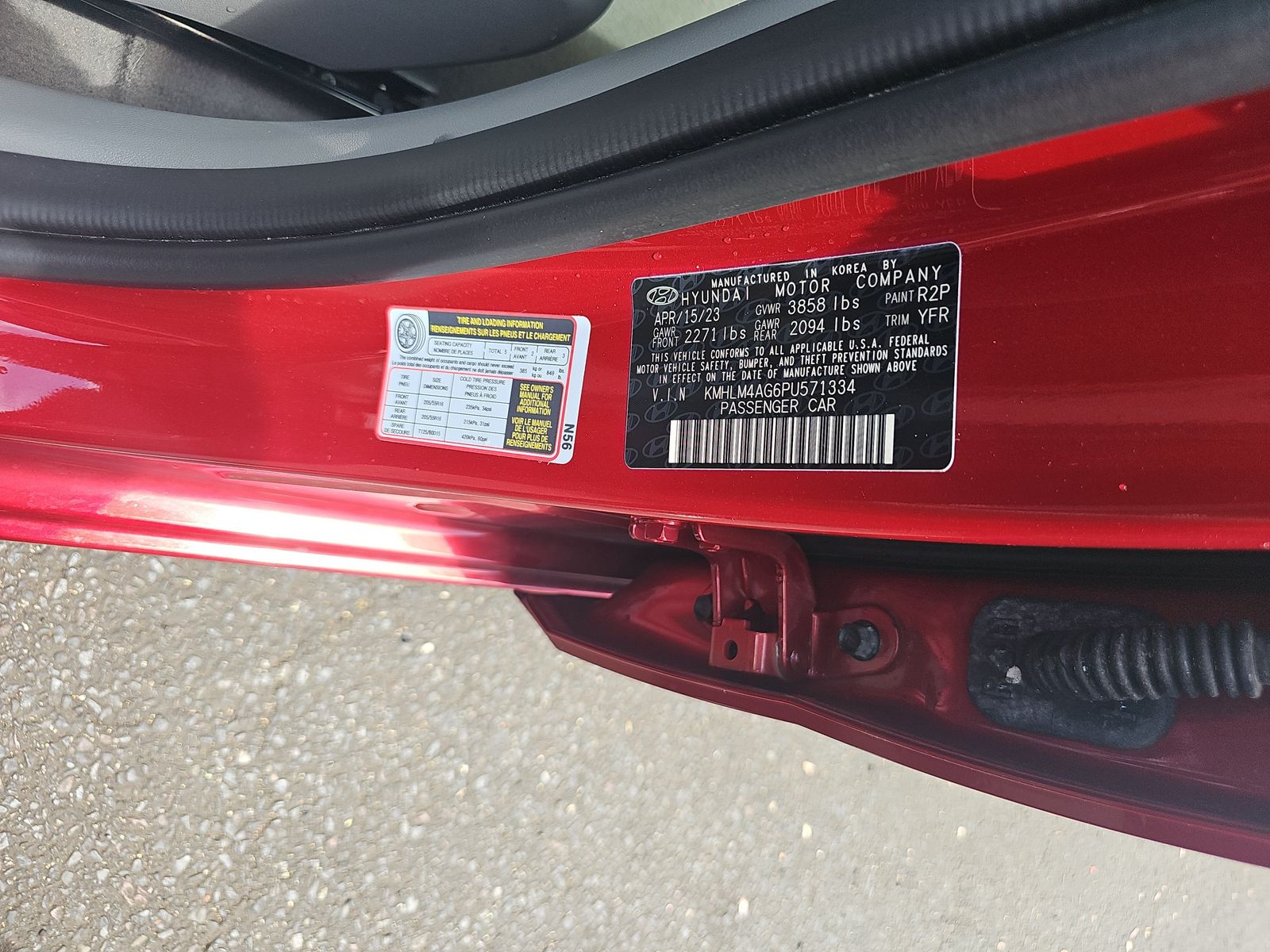 2023 Hyundai Elantra SEL FWD