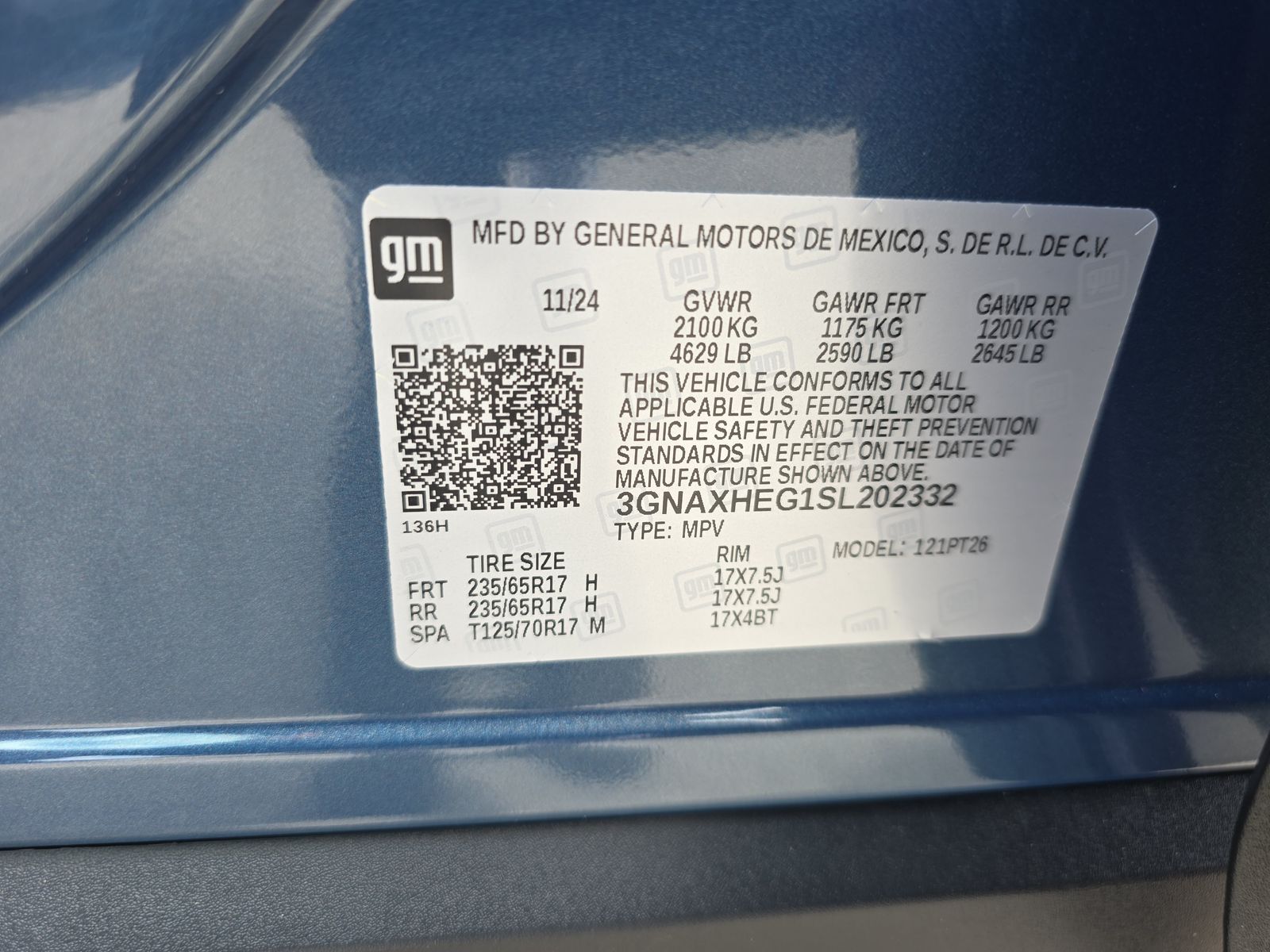 2025 Chevrolet Equinox LT FWD