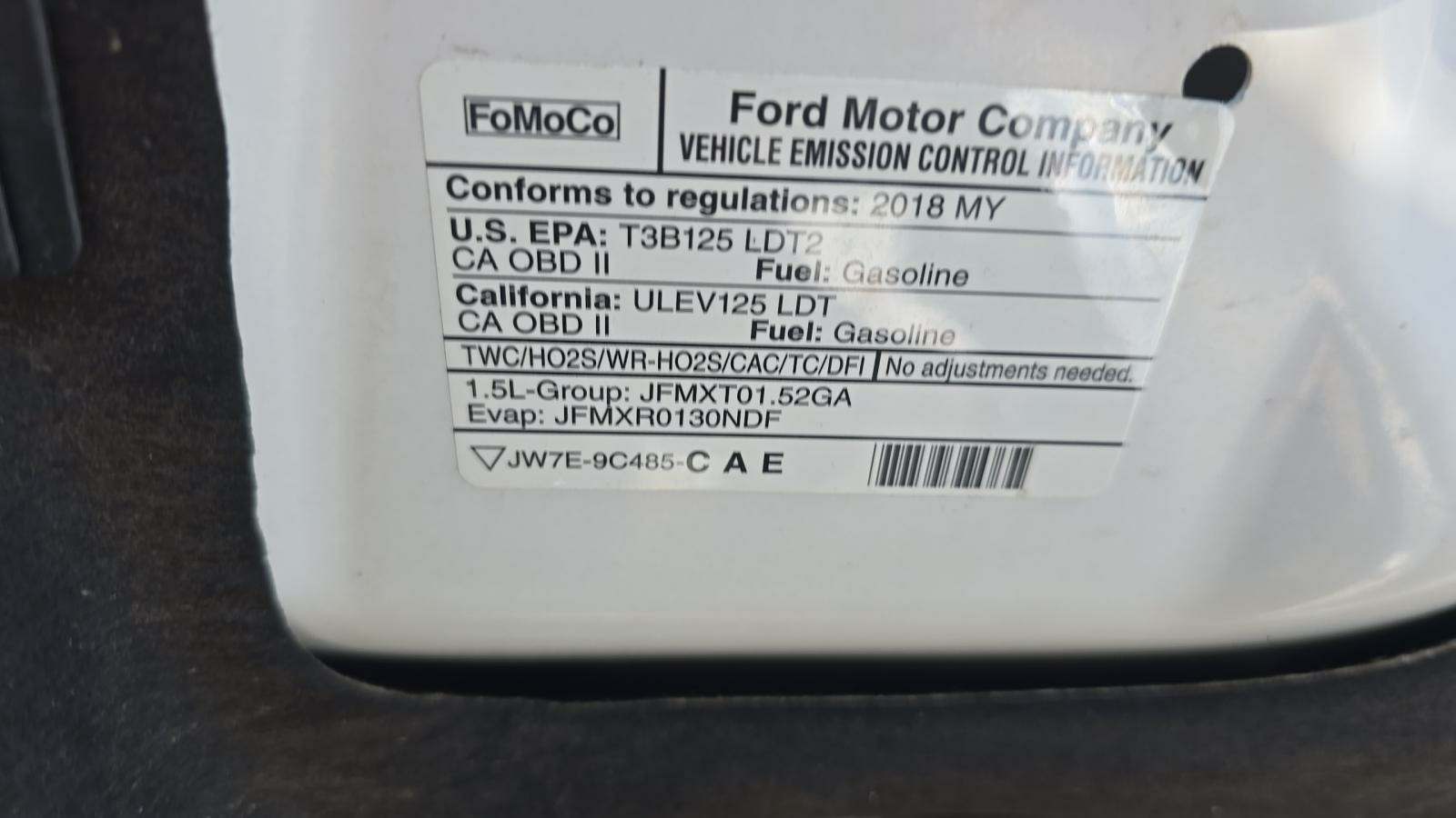 2018 Ford Escape SE FWD
