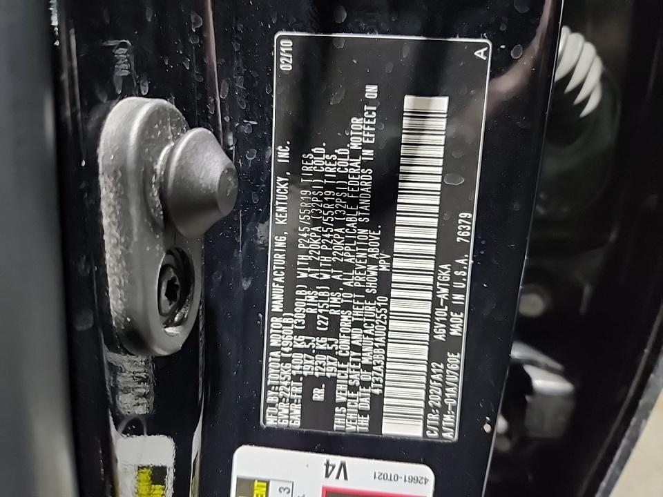 2010 Toyota Venza Base FWD