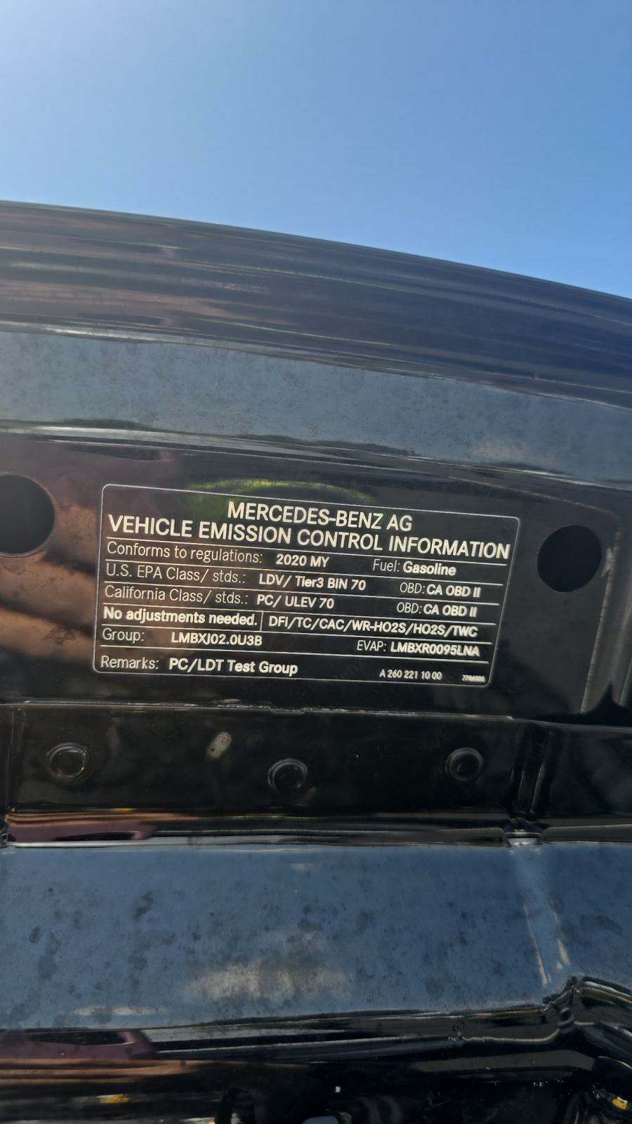 2020 Mercedes-Benz GLB GLB 250 AWD