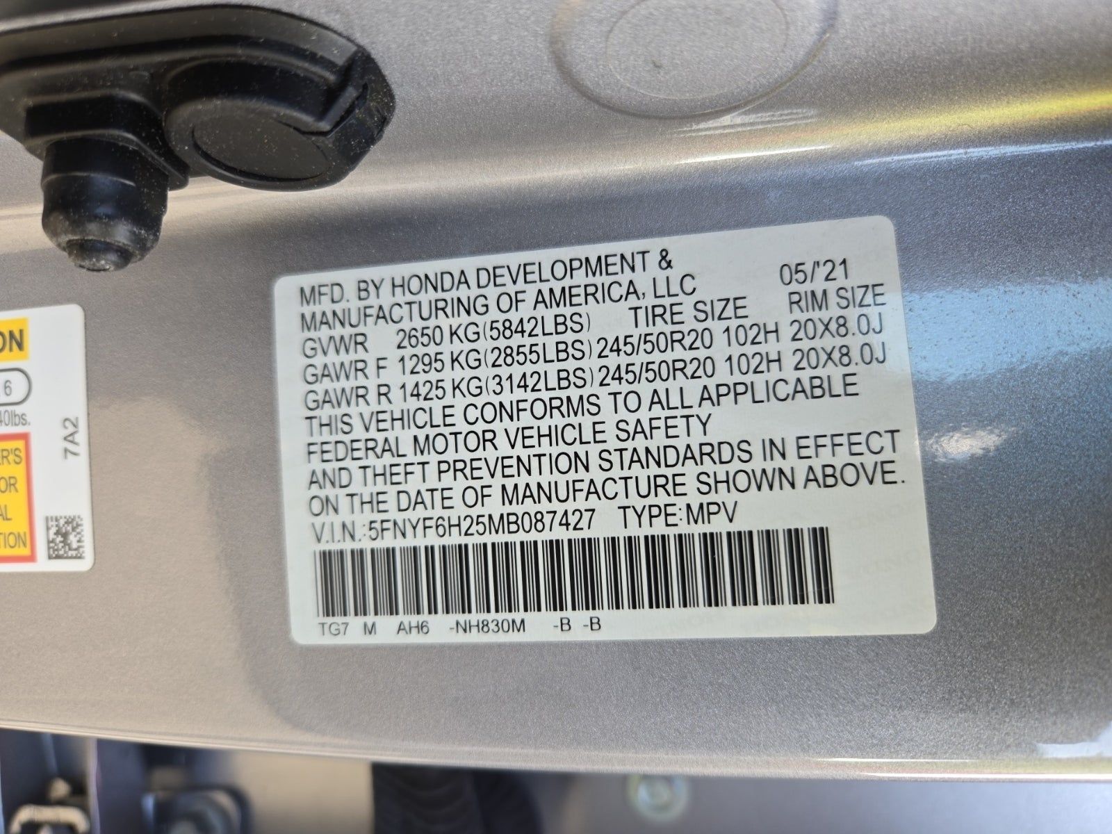 2021 Honda Pilot Special Edition AWD