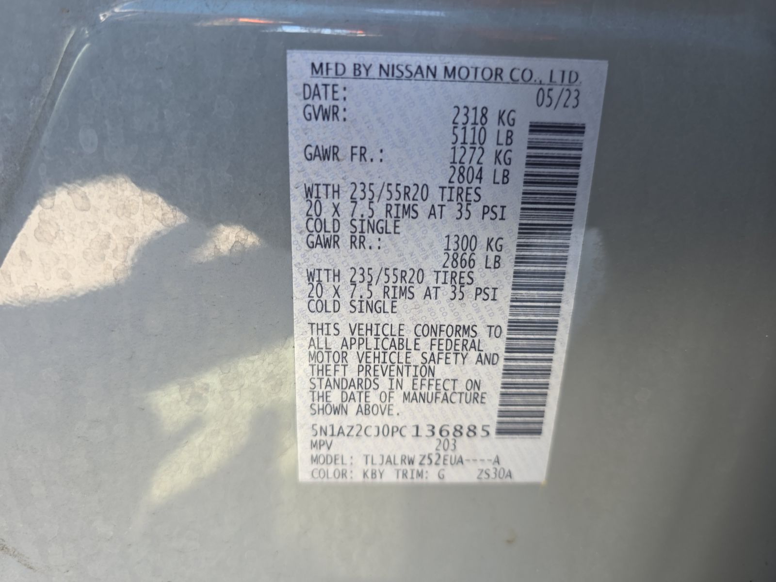 2023 Nissan Murano SL FWD